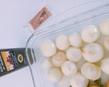 Foto del paso 1 de la receta Cebollita francesa glaseada. Guarnición para carne de navidad