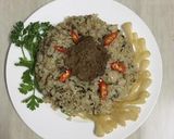 Hình bước làm 2 của món Cơm chiên patê (chay)