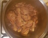 A picture of step 5 of Rice wine flavored chicken.