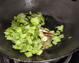 A picture of step 2 of Ridge gourd peel chutney.