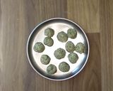 A picture of step 3 of Farali Pattice.
