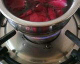 A picture of step 2 of Sparkling Rose chia lemonade.
