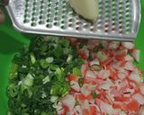 Foto langkah ke 2 dari resep Crab Rangoon / Pangsit Cheesy Crab.