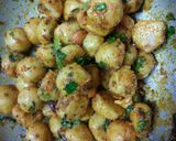 A picture of step 10 of Semolina Balls.