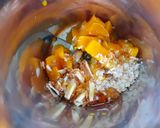 A picture of step 1 of Mango-Spinach Smoothie.