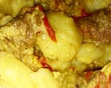 A picture of step 4 of Viazi vya nazi #allstarcontest.