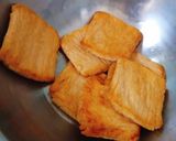 Hình bước làm 1 của món Sườn chiên (món chay)
