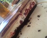 Málnás csokis mousse torta recept fázis 19 fotója