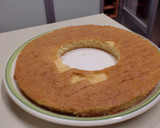 Foto del paso 1 de la receta: Corona de mousse de chocolate con leche, mousse de frambuesa y mermelada de arándanos
