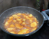 Foto del paso 6 de la receta: Hamburguesa de angus, lacón y manzana al Oporto