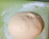 Foto langkah ke 3 dari resep Black Sesame Twirl Bread.