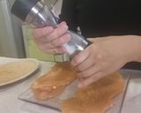 Foto del paso 10 de la receta: Pechugas rellenas con crema de champiñones a base de bechamel