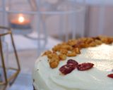 Foto langkah ke 10 dari resep Moist Carrot Cake with cream cheese Frosting.