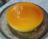 A picture of step 5 of Custard Cake Using Pancake Mix.