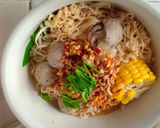 รูปขั้นตอนการทำที่ 5 ของ ก๋วยเตี๋ยวน้ำลูกชิ้น(เจ)