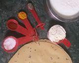 A picture of step 1 of Papad ki kadhi.