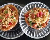 A picture of step 21 of Rajgira katori chat.
