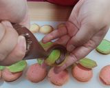 Foto langkah ke 9 dari resep Lidah kucing lapis coklat.