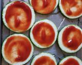 Foto del paso 3 de la receta: Pizza en zapallo italiano con tomate cherry