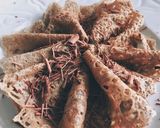 Hình bước làm 2 của món 💚 Galette Kiều Mạch Và Trái Cây Ăn Sáng (Vegetarian)