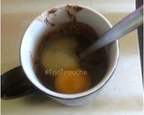 Foto langkah ke 3 dari resep Microwave Chocolate Mug Cake.