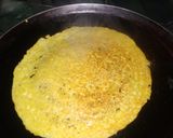 A picture of step 3 of Corn Broken Wheat Dosa.