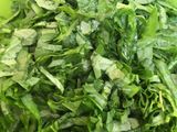 Canh cua rau đay và mồng tơi