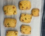A picture of step 4 of Karachi Biscuits- Fruit Biscuits 🍪.