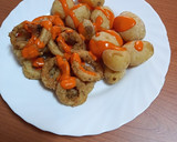 Foto del paso 4 de la receta: Calamares fritos con papas arrugás y mojo de pimiento