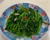 辣炒芥菜苗的食譜步驟3照片