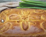 A picture of step 5 of Scallion (or Green Onion) and Hard-Boiled Egg Empanada.