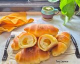Foto langkah ke 9 dari resep Matcha Sarikaya Salt Bread.