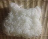 Foto del paso 1 de la receta: Japanese Hello Kitty Onigiri!