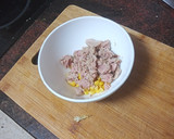 Foto del paso 5 de la receta: Día de picnic: Bocadillo de tortilla y Bocadillo de atún y maíz