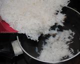 A picture of step 5 of Green rice (Zamarod pilaf).
