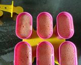 A picture of step 3 of Watermelon Popsicle.