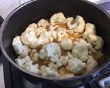 Une image de l'étape 5 de Gratin de chou-fleur au bouillon de crevettes et emmental.