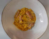 Foto del paso 7 de la receta: Arroz meloso de longaniza y alcachofas