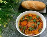 Hình bước làm 9 của món Đậu Hủ Kho Sả (Món Chay)