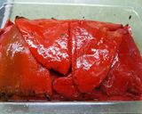Foto del paso 8 de la receta: Albóndigas de pollo y jamón con tomate y pimientos