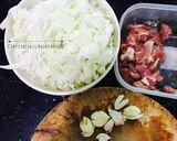รูปขั้นตอนการทำที่ 1 ของ ผัดผักกาดขาวสูตรโบราณฉ่ำน้ำ