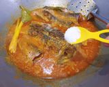 Foto langkah ke 5 dari resep Ikan Halu-Halu (Barakuda) Masak Santan.