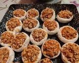 Töltött gombafejek recept fázis 3 fotója