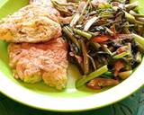 Cara Membuat Tumis Kangkung Teri Bakwan Sayur sambel Pecel telur Gulung 2