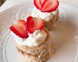 Foto del paso 5 de la receta: Mini tortitas de canela y frutilla