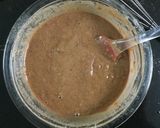 A picture of step 5 of MINI HEART-SHAPED CHOCOLATE CAKE BITES.