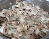 Foto del paso 4 de la receta: Risotto de champiñones y Cabrales
