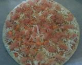 Foto del paso 5 de la receta Pizza de pavo y queso de mezcla con orégano fresco