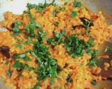 A picture of step 5 of Mule aur moong daal ki sabji.