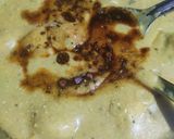 A picture of step 9 of Urad dal Kadhi.